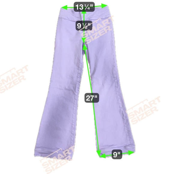 Alice + Olivia Lavender Flared jeans sz 27 - Picture 7 of 7